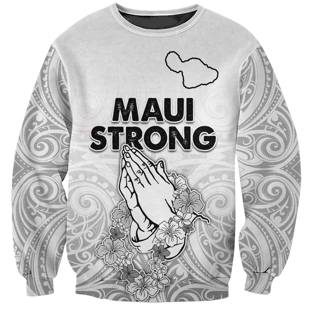 Hawaii Strong Maui Wildfire Sweatshirt No4 - Wonder Print Shop
