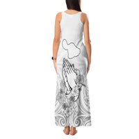 Hawaii Strong Maui Wildfire Tank Maxi Dress No4 - Wonder Print Shop