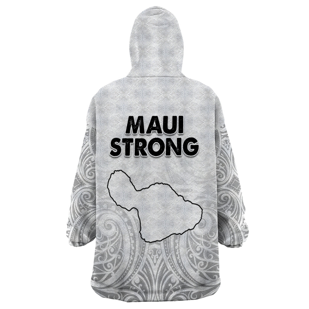 Hawaii Strong Maui Wildfire Wearable Blanket Hoodie No4 - Wonder Print Shop