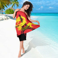 Personalized China Summer Sport Sarong Dragon With Eiffel Tower Go Paris 2024 - Wonder Print Shop