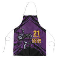 Custom Caribbean Cricket Trinidad and Tobago Cricket Apron TKR Champions 2025 Purple Edition - Wonder Print Shop