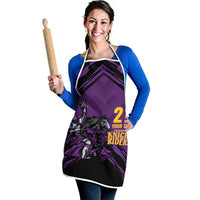 Custom Caribbean Cricket Trinidad and Tobago Cricket Apron TKR Champions 2025 Purple Edition - Wonder Print Shop