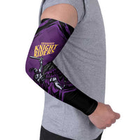 Custom Caribbean Cricket Trinidad and Tobago Cricket Arm Sleeves TKR Champions 2025 Purple Edition - Wonder Print Shop