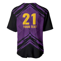Custom Caribbean Cricket Trinidad and Tobago Cricket Baseball Jersey TKR Champions 2025 Purple Edition - Wonder Print Shop
