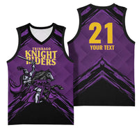 Custom Caribbean Cricket Trinidad and Tobago Cricket Basketball Jersey TKR Champions 2025 Purple Edition - Wonder Print Shop