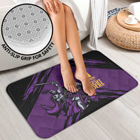 Custom Caribbean Cricket Trinidad and Tobago Cricket Bathroom Set TKR Champions 2025 Purple Edition - Wonder Print Shop