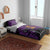 Custom Caribbean Cricket Trinidad and Tobago Cricket Bedding Set TKR Champions 2025 Purple Edition - Wonder Print Shop