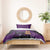 Custom Caribbean Cricket Trinidad and Tobago Cricket Bedding Set TKR Champions 2025 Purple Edition - Wonder Print Shop