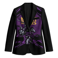 Custom Caribbean Cricket Trinidad and Tobago Cricket Blazer TKR Champions 2025 Purple Edition - Wonder Print Shop