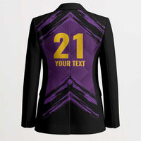 Custom Caribbean Cricket Trinidad and Tobago Cricket Blazer TKR Champions 2025 Purple Edition - Wonder Print Shop