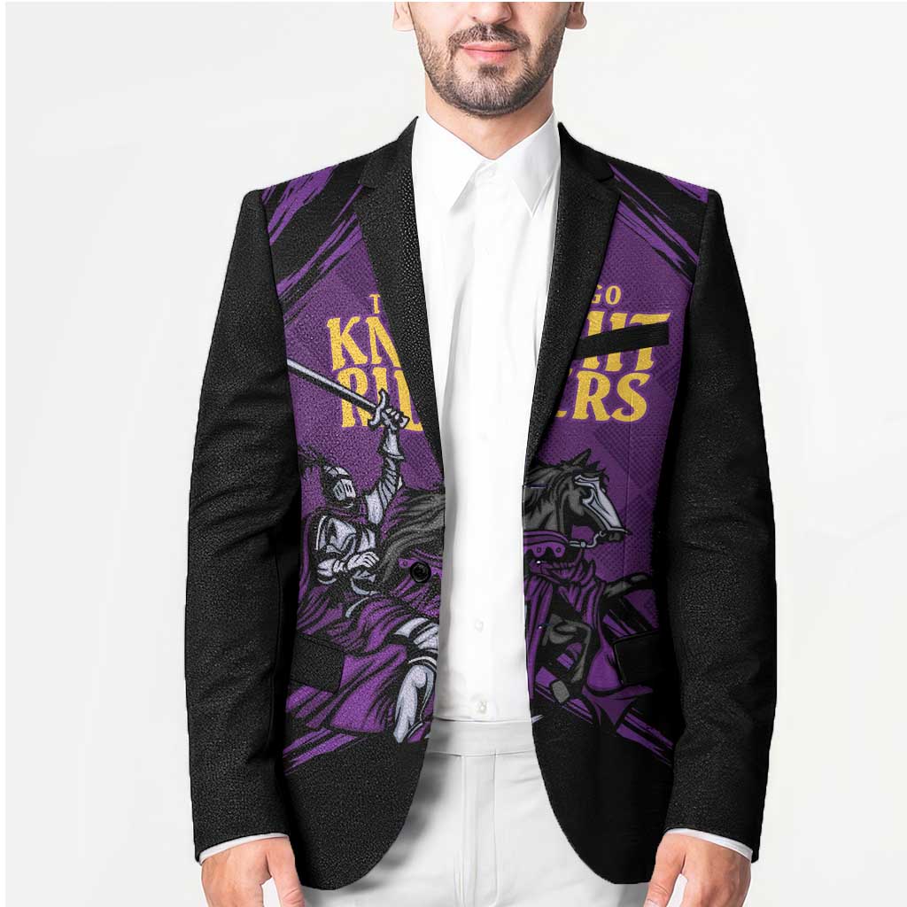Custom Caribbean Cricket Trinidad and Tobago Cricket Blazer TKR Champions 2025 Purple Edition - Wonder Print Shop