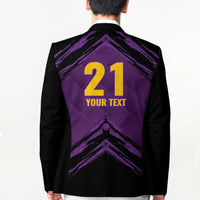 Custom Caribbean Cricket Trinidad and Tobago Cricket Blazer TKR Champions 2025 Purple Edition - Wonder Print Shop