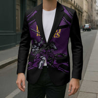 Custom Caribbean Cricket Trinidad and Tobago Cricket Blazer TKR Champions 2025 Purple Edition - Wonder Print Shop