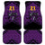 Custom Caribbean Cricket Trinidad and Tobago Cricket Car Mats TKR Champions 2025 Purple Edition - Wonder Print Shop