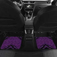 Custom Caribbean Cricket Trinidad and Tobago Cricket Car Mats TKR Champions 2025 Purple Edition - Wonder Print Shop