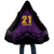 Custom Caribbean Cricket Trinidad and Tobago Cricket Cloak TKR Champions 2025 Purple Edition - Wonder Print Shop