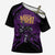 Custom Caribbean Cricket Trinidad and Tobago Cricket Cross Shoulder Shirt TKR Champions 2025 Purple Edition - Wonder Print Shop