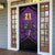 Custom Caribbean Cricket Trinidad and Tobago Cricket Door Cover TKR Champions 2025 Purple Edition - Wonder Print Shop