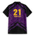 Custom Caribbean Cricket Trinidad and Tobago Cricket Family Matching Mermaid Dress and Hawaiian Shirt TKR Champions 2025 Purple Edition - Wonder Print Shop