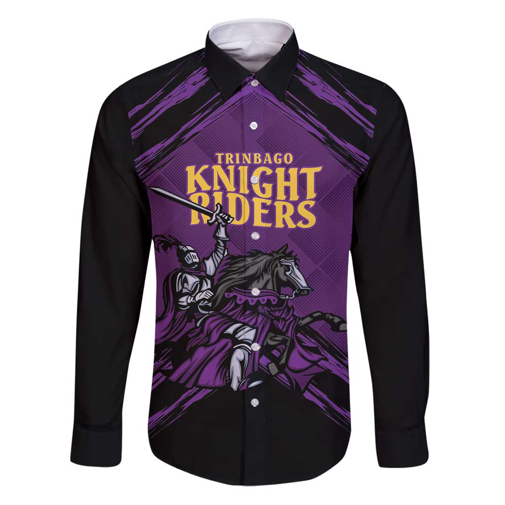 Custom Caribbean Cricket Trinidad and Tobago Cricket Family Matching Puletasi and Hawaiian Shirt TKR Champions 2025 Purple Edition - Wonder Print Shop