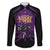 Custom Caribbean Cricket Trinidad and Tobago Cricket Family Matching Puletasi and Hawaiian Shirt TKR Champions 2025 Purple Edition - Wonder Print Shop