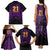 Custom Caribbean Cricket Trinidad and Tobago Cricket Family Matching Tank Maxi Dress and Hawaiian Shirt TKR Champions 2025 Purple Edition - Wonder Print Shop