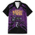 Custom Caribbean Cricket Trinidad and Tobago Cricket Family Matching Tank Maxi Dress and Hawaiian Shirt TKR Champions 2025 Purple Edition - Wonder Print Shop