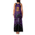 Custom Caribbean Cricket Trinidad and Tobago Cricket Family Matching Tank Maxi Dress and Hawaiian Shirt TKR Champions 2025 Purple Edition - Wonder Print Shop