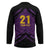Custom Caribbean Cricket Trinidad and Tobago Cricket Hockey Jersey TKR Champions 2025 Purple Edition - Wonder Print Shop