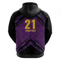 Custom Caribbean Cricket Trinidad and Tobago Cricket Hoodie TKR Champions 2025 Purple Edition - Wonder Print Shop