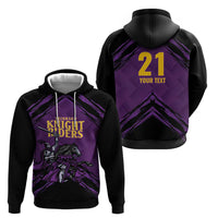 Custom Caribbean Cricket Trinidad and Tobago Cricket Hoodie TKR Champions 2025 Purple Edition - Wonder Print Shop