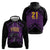 Custom Caribbean Cricket Trinidad and Tobago Cricket Hoodie TKR Champions 2025 Purple Edition - Wonder Print Shop