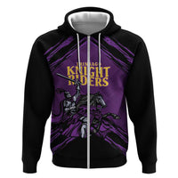 Custom Caribbean Cricket Trinidad and Tobago Cricket Hoodie TKR Champions 2025 Purple Edition - Wonder Print Shop