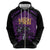 Custom Caribbean Cricket Trinidad and Tobago Cricket Hoodie TKR Champions 2025 Purple Edition - Wonder Print Shop