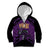 Custom Caribbean Cricket Trinidad and Tobago Cricket Kid Hoodie TKR Champions 2025 Purple Edition - Wonder Print Shop