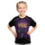 Custom Caribbean Cricket Trinidad and Tobago Cricket Kid T Shirt TKR Champions 2025 Purple Edition - Wonder Print Shop