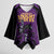 Custom Caribbean Cricket Trinidad and Tobago Cricket Kimono Sleeve Blouse TKR Champions 2025 Purple Edition - Wonder Print Shop