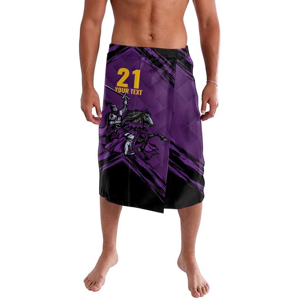 Custom Caribbean Cricket Trinidad and Tobago Cricket Lavalava TKR Champions 2025 Purple Edition - Wonder Print Shop