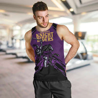 Custom Caribbean Cricket Trinidad and Tobago Cricket Men Tank Top TKR Champions 2025 Purple Edition - Wonder Print Shop