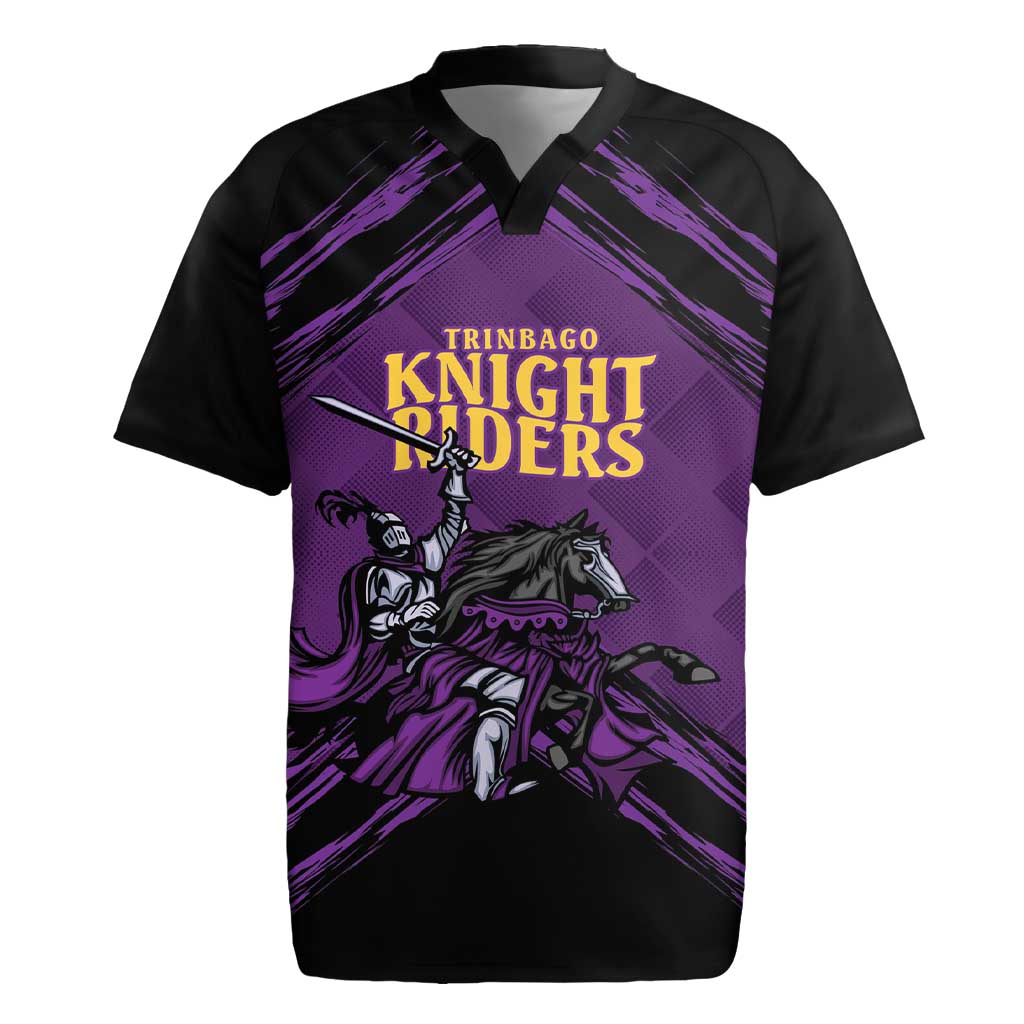 Custom Caribbean Cricket Trinidad and Tobago Cricket Rugby Jersey TKR Champions 2025 Purple Edition - Wonder Print Shop