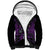 Custom Caribbean Cricket Trinidad and Tobago Cricket Sherpa Hoodie TKR Champions 2025 Purple Edition - Wonder Print Shop