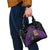 Custom Caribbean Cricket Trinidad and Tobago Cricket Shoulder Handbag TKR Champions 2025 Purple Edition - Wonder Print Shop