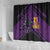 Custom Caribbean Cricket Trinidad and Tobago Cricket Shower Curtain TKR Champions 2025 Purple Edition - Wonder Print Shop