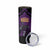 Custom Caribbean Cricket Trinidad and Tobago Cricket Skinny Tumbler TKR Champions 2025 Purple Edition - Wonder Print Shop