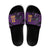 Custom Caribbean Cricket Trinidad and Tobago Cricket Slide Sandals TKR Champions 2025 Purple Edition - Wonder Print Shop