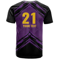 Custom Caribbean Cricket Trinidad and Tobago Cricket T Shirt TKR Champions 2025 Purple Edition - Wonder Print Shop