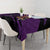 Custom Caribbean Cricket Trinidad and Tobago Cricket Tablecloth TKR Champions 2025 Purple Edition - Wonder Print Shop