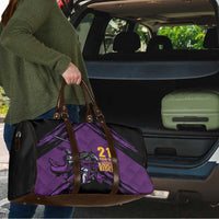 Custom Caribbean Cricket Trinidad and Tobago Cricket Travel Bag TKR Champions 2025 Purple Edition - Wonder Print Shop