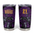 Custom Caribbean Cricket Trinidad and Tobago Cricket Tumbler Cup TKR Champions 2025 Purple Edition - Wonder Print Shop