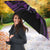 Custom Caribbean Cricket Trinidad and Tobago Cricket Umbrella TKR Champions 2025 Purple Edition - Wonder Print Shop